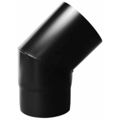 UNIVERSALE - Curva canna fumaria 45° 80mm - Curva di canna fumaria UNIVERSALE - Curva canna fumaria 45° 80mm - Curva di canna fumaria