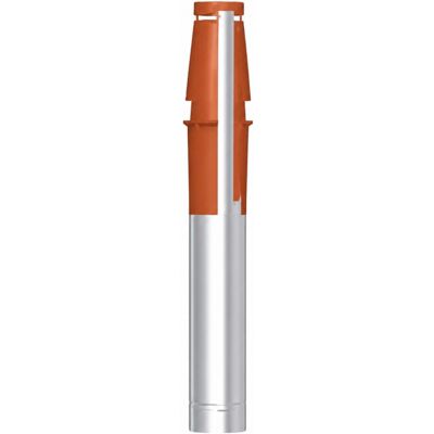TEN - T.e.n. Terminale Per Tetto Arancione Marrone - D.80/125 TEN - T.e.n. Terminale Per Tetto Arancione Marrone - D.80/125