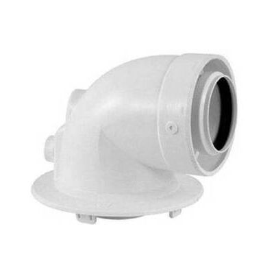 Baxi Curva Coassiale 90° Per Condensazione 60/100 - Baxi Curva Coassiale 90° Per Condensazione 60/100 -