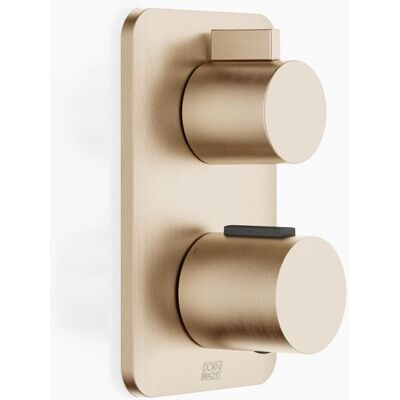 Dornbracht Thermostat Encastré Lissé De Avec Réglage De Débit À Dornbracht Thermostat Encastré Lissé De Avec Réglage De Débit À