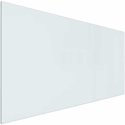 VIDAXL Piastra In Vetro Per Camino Trasparente 100 X 50 Cm Vetro VIDAXL Piastra In Vetro Per Camino Trasparente 100 X 50 Cm Vetro