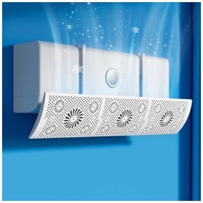 SCORPIO Deflettore D'Aria Universale Per Condizionatori: Previene Le Correnti D'Aria, Funzione Estate/inverno, Installazione Senza Forature, Protezione Dalla Condensa: Ideale Per Camere Da Letto E Uffici. SCORPIO Deflettore D'Aria Universale Per Condizionatori: Previene Le Correnti D'Aria, Funzione Estate/inverno, Installazione Senza Forature, Protezione Dalla Condensa: Ideale Per Camere Da Letto E Uffici.