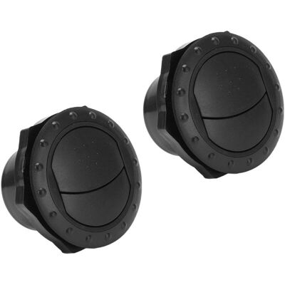 URSUS Jeffergarden Uscita Universale Rotonda In Abs Nero Per Aria Condizionata, 2 Pezzi, Bocchetta Di Ventilazione Per Acr Per Camper, Barca, Autobus, Auto URSUS Jeffergarden Uscita Universale Rotonda In Abs Nero Per Aria Condizionata, 2 Pezzi, Bocchetta Di Ventilazione Per Acr Per Camper, Barca, Autobus, Auto