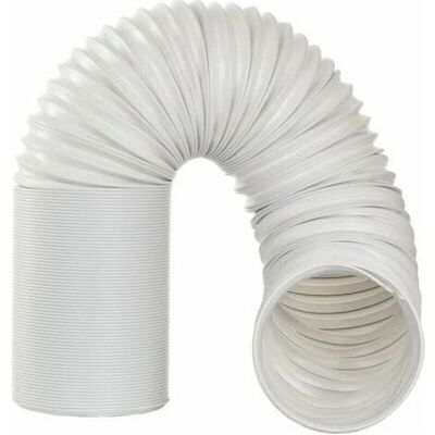 ABYSSE Tubo Flessibile In Pvc Da 2 M Per Condizionatori Portatili, Tubo Di Scarico Flessibile Per Installazione In Senso Antiorario, Ø13 Cm. ABYSSE Tubo Flessibile In Pvc Da 2 M Per Condizionatori Portatili, Tubo Di Scarico Flessibile Per Installazione In Senso Antiorario, Ø13 Cm.