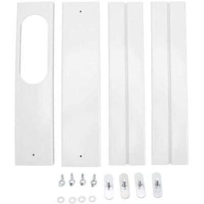 ABYSSE Kit Di 4 Pezzi Per Condizionatore D'Aria Portatile Da Finestra, Pannelli Di Tenuta Regolabili Da 16,9 A 55 Pollici Per Casa E Ufficio. ABYSSE Kit Di 4 Pezzi Per Condizionatore D'Aria Portatile Da Finestra, Pannelli Di Tenuta Regolabili Da 16,9 A 55 Pollici Per Casa E Ufficio.