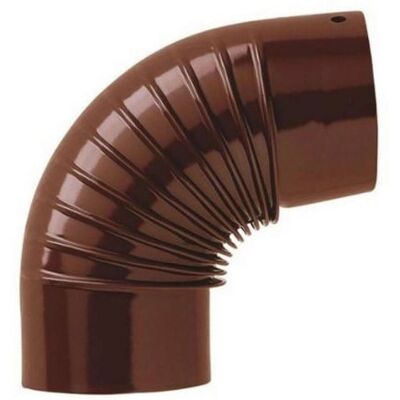 MARCA - 16077V 100 mm - 90° - marrone elbow MARCA - 16077V 100 mm - 90° - marrone elbow