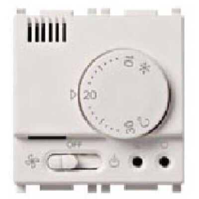 Termostato Elettronico Bianco VIMAR - 2 Moduli - Controllo Temperatura Termostato Elettronico Bianco VIMAR - 2 Moduli - Controllo Temperatura