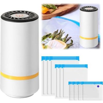 OEM Macchina Per Sottovuoto Per Alimenti, Mini Macchina Per Sottovuoto, Macchina Per Sottovuoto Da Cucina Con 10 Sacchetti Sottovuoto OEM Macchina Per Sottovuoto Per Alimenti, Mini Macchina Per Sottovuoto, Macchina Per Sottovuoto Da Cucina Con 10 Sacchetti Sottovuoto