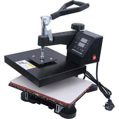 COOCHEER Pressa Termica Manuale Digitale Ad Alta Pressione Con Doppio Display Per Magliette COOCHEER Pressa Termica Manuale Digitale Ad Alta Pressione Con Doppio Display Per Magliette
