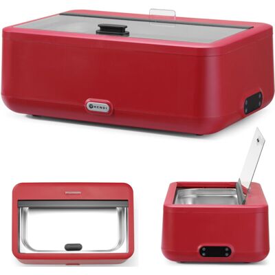 HENDI Scaldavivande Elettrico Uniq 35-85 °c 700 W - Rosso HENDI Scaldavivande Elettrico Uniq 35-85 °c 700 W - Rosso