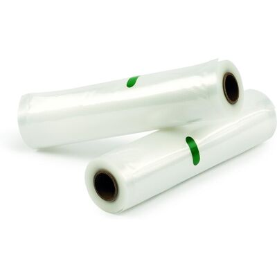 Girmi Rvt5222 2 Rulli 22x500 Cm Per La Conservazione Degli Alimenti E La Cottura Sottovuoto, Compatibili Con Tutte Le Macchine Per Sottovuoto Girmi Rvt5222 2 Rulli 22x500 Cm Per La Conservazione Degli Alimenti E La Cottura Sottovuoto, Compatibili Con Tutte Le Macchine Per Sottovuoto