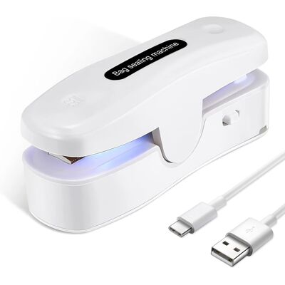 OEM Mini Sigillatrice 2 In 1 Con Taglierina, Sigillatrice Ricaricabile, Sigillatrice Portatile Per Sacchetti Per Snack Per Conservare Gli Alimenti In Sacchetti Di Plastica (bianco) OEM Mini Sigillatrice 2 In 1 Con Taglierina, Sigillatrice Ricaricabile, Sigillatrice Portatile Per Sacchetti Per Snack Per Conservare Gli Alimenti In Sacchetti Di Plastica (bianco)