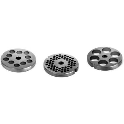 TRE SPADE Piastra Per Tritacarne Acciaio Inox Raut Misura 12 Foro 8 TRE SPADE Piastra Per Tritacarne Acciaio Inox Raut Misura 12 Foro 8