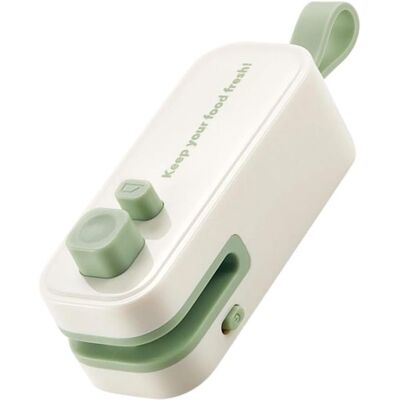 OEM Sigillatrice Portatile Per Sacchetti Di Snack, Sigillatrice Da Cucina In Plastica Ricaricabile Tramite Usb, Strumento Per Conservare Gli Alimenti OEM Sigillatrice Portatile Per Sacchetti Di Snack, Sigillatrice Da Cucina In Plastica Ricaricabile Tramite Usb, Strumento Per Conservare Gli Alimenti