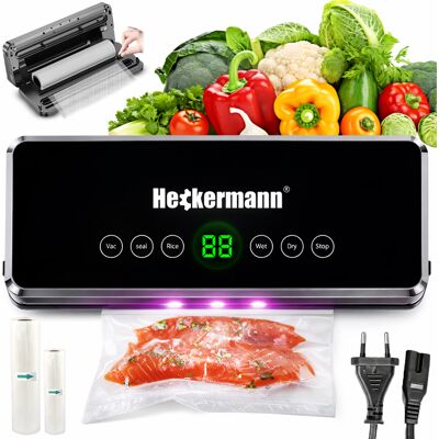 OEM Macchina Sottovuoto Heckermann 3600 Nera OEM Macchina Sottovuoto Heckermann 3600 Nera