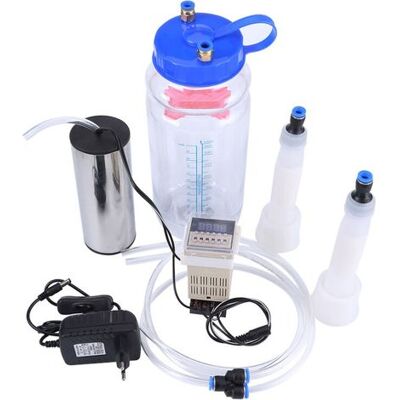 OEM Mungitrice Elettrica Portatile Da 2 Litri Con Regolatore A Impulsi Per Mucche E Pecore, 100-250 V OEM Mungitrice Elettrica Portatile Da 2 Litri Con Regolatore A Impulsi Per Mucche E Pecore, 100-250 V