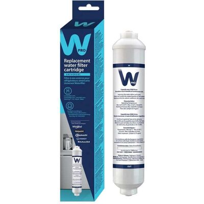 Cartuccia filtro dell'acqua WPRO - Universale, 2000L - Frigorifero Cartuccia filtro dell'acqua WPRO - Universale, 2000L - Frigorifero