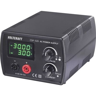 VOLTCRAFT Csp-320 Alimentatore Da Laboratorio Regolabile 0 - 30 V/dc 1 - 3 A 90 W Num. Uscite 1 X VOLTCRAFT Csp-320 Alimentatore Da Laboratorio Regolabile 0 - 30 V/dc 1 - 3 A 90 W Num. Uscite 1 X