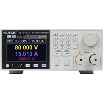 VOLTCRAFT Vspp-3015 Alimentatore Da Laboratorio Regolabile Da 19 0 - 150 V/dc 0 - 30 A 3000 W Usb , Rs-485, Lan Progra VOLTCRAFT Vspp-3015 Alimentatore Da Laboratorio Regolabile Da 19 0 - 150 V/dc 0 - 30 A 3000 W Usb , Rs-485, Lan Progra