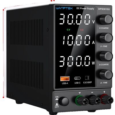OEM Alimentatore Da Laboratorio, Tensione Regolabile, Controllo Tramite Encoder, Dps3010u 30v 10a OEM Alimentatore Da Laboratorio, Tensione Regolabile, Controllo Tramite Encoder, Dps3010u 30v 10a