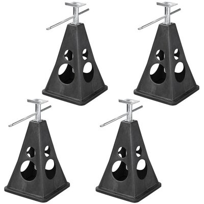 PROPLUS Supporti Stabilizzatori In Plastica, Set Da 4 Pezzi, 750 Kg/pezzo PROPLUS Supporti Stabilizzatori In Plastica, Set Da 4 Pezzi, 750 Kg/pezzo