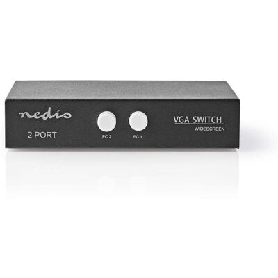 Nedis Switch Vga Portae A 2 Porte Risoluzione Massima 2560x1600 500 Mhz Nedis Switch Vga Portae A 2 Porte Risoluzione Massima 2560x1600 500 Mhz