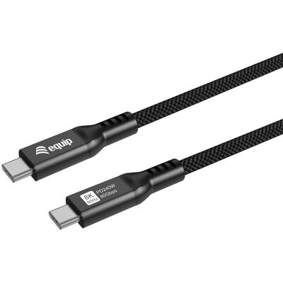 Equip 128442 Cavo Usb Usb4 Gen 4x2 2 M Usb C Nero Equip 128442 Cavo Usb Usb4 Gen 4x2 2 M Usb C Nero