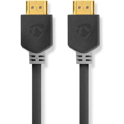 Nedis Cavo Hdmi Ad Alta Velocita Con Ethernet Connettore Hdmi Connettore Hdmi Connettore Hdmi 4k60hz Arc 18 Gbps 750 M Rotondo Pvc Antracite Scatola Nedis Cavo Hdmi Ad Alta Velocita Con Ethernet Connettore Hdmi Connettore Hdmi Connettore Hdmi 4k60hz Arc 18 Gbps 750 M Rotondo Pvc Antracite Scatola