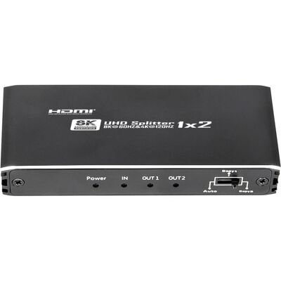 My Wall 8K HDMI Splitter - 1 ingresso 2 uscite HDMI My Wall 8K HDMI Splitter - 1 ingresso 2 uscite HDMI