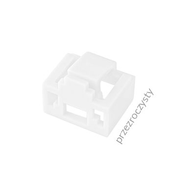 OEM Blocco Per Presa Rj45 Contro L'Inserimento Non Autorizzato, Colore Trasparente (confezione Da 24 + Chiave) Alantec OEM Blocco Per Presa Rj45 Contro L'Inserimento Non Autorizzato, Colore Trasparente (confezione Da 24 + Chiave) Alantec