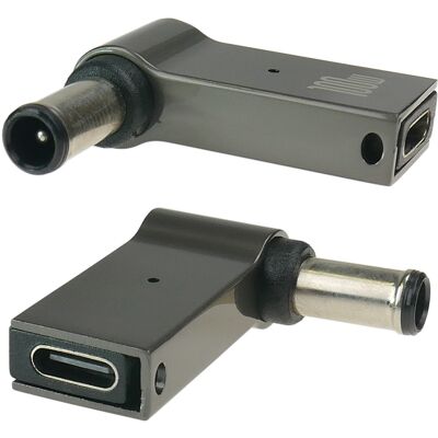 OEM Adattatore Usb-c Per Alimentare Un Laptop Con Connettore A 6,4x4,4 Mm + Pin OEM Adattatore Usb-c Per Alimentare Un Laptop Con Connettore A 6,4x4,4 Mm + Pin