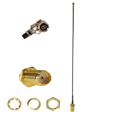 OEM Cavo Di Collegamento Ufl Femmina / Presa Sma Rf1.13 20cm OEM Cavo Di Collegamento Ufl Femmina / Presa Sma Rf1.13 20cm