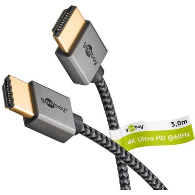 Cavo HDMI Slim Ethernet Goobay Plus 4K Cavo HDMI Slim Ethernet Goobay Plus 4K