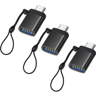 OEM Adattatore Da Usb-c A Usb 3.0 (confezione Da 3), Adattatore Da Usb-c A Usb-a Otg (femmina) OEM Adattatore Da Usb-c A Usb 3.0 (confezione Da 3), Adattatore Da Usb-c A Usb-a Otg (femmina)