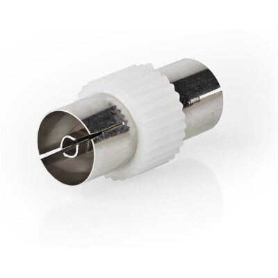 Nedis Adattatore Satellite E Antenna Iec Coax Hona Iec Coax Hona Nickel Platerad 75 Ohm Rak Metallo Plastica Vit 1 St Serratura Nedis Adattatore Satellite E Antenna Iec Coax Hona Iec Coax Hona Nickel Platerad 75 Ohm Rak Metallo Plastica Vit 1 St Serratura