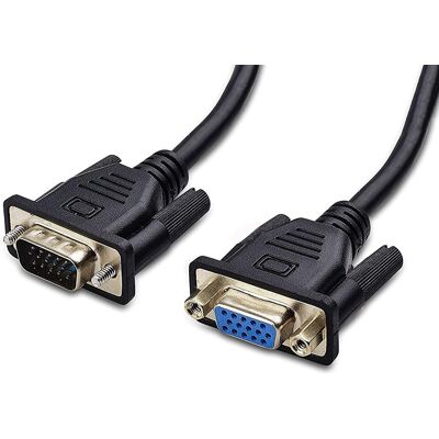Manhattan Cavo Prolunga Monitor Svga Standard M/f 4,5 Mt Nero - Manhattan Cavo Prolunga Monitor Svga Standard M/f 4,5 Mt Nero -