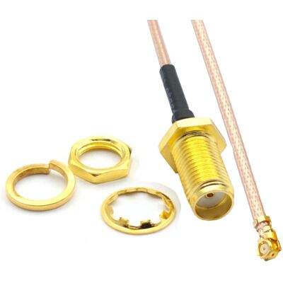 OEM Cavo Di Collegamento Ufl Femmina / Presa Sma Rg178 70 Cm OEM Cavo Di Collegamento Ufl Femmina / Presa Sma Rg178 70 Cm