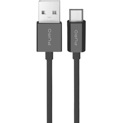 OEM Cavo Usb-a - Microusb Tpe 12w 1m - Nero OEM Cavo Usb-a - Microusb Tpe 12w 1m - Nero