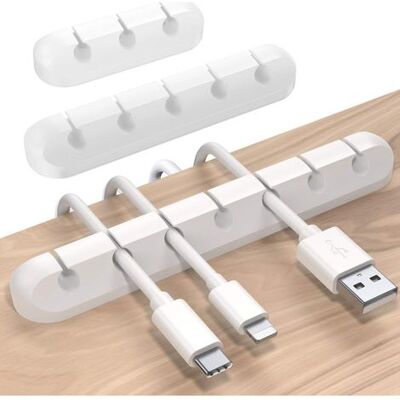 OEM Clip Per Organizzare I Cavi Da Scrivania, Confezione Da 3, Supporto Per Cavi, Organizer Per Cavi, Gestione Dei Cavi, Stoccaggio Per Cavi Usb, Cavi Di Ricarica, Mouse, Auricolari, Pc OEM Clip Per Organizzare I Cavi Da Scrivania, Confezione Da 3, Supporto Per Cavi, Organizer Per Cavi, Gestione Dei Cavi, Stoccaggio Per Cavi Usb, Cavi Di Ricarica, Mouse, Auricolari, Pc