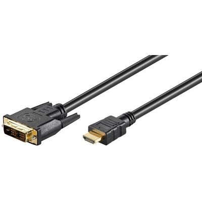 MICROCONNECT Hdmi - Dvi-d (18+1) Single-link 2 M MICROCONNECT Hdmi - Dvi-d (18+1) Single-link 2 M