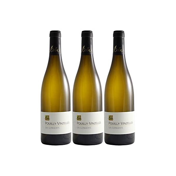 generico pouilly-vinzelles les longeays bianco 2017 - domaine olivier merlin - dop - borgogna - francia - vitigni chardonnay - 3x75cl