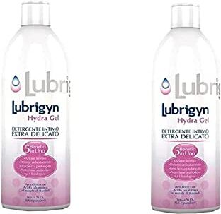 2 LUBRIGYN HYDRA GEL DETERGENTE INTIMO DELICATO 400ML PER TUTTA LA FAMIGLIA