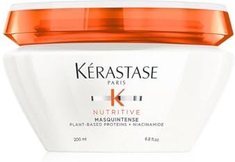 KERASTASE Kérastase, Nutritive, Maschera Nutriente, Per Capelli Molto Secchi da Fini a Medi, Formula Leggera, Con Nutrienti Essenziali, Masquintense, 200 ml