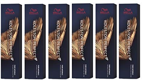 6 Wella Koleston Perfect ME+ 5/0, marrone chiaro, 60 ml