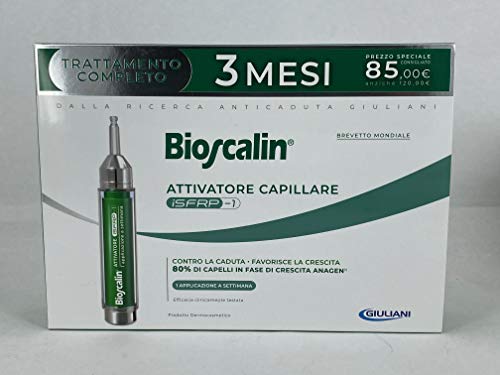 GIULIANI Bioscalin spray e nebulizzati Attivatore Capillare iSFRP-1 trattamento completo 3 mesi