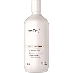 weDo/ Professional weDo/Professional weDo/Professional Light & Soft Shampoo - Shampoo leggero per capelli sottili, 900 ml