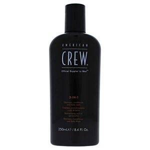American Crew 3 in 1 - Shampoo / Balsamo e Bagnodoccia 450 ml