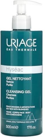 Uriage Hyseac Gel Detergente Pelle Mista O Grassa, 500 Millilitro