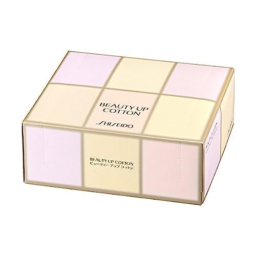 Shiseido Beauty Up Cuscini di cotone Batuffoli di cotone Fatto in Giappone (2 scatole (216 pastiglie))