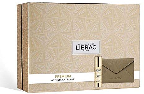 Lierac Premium La Cure + Cofanetto + Pochette in pelle Rue des Fleurs